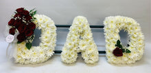 Load image into Gallery viewer, Dad Flower Lettering