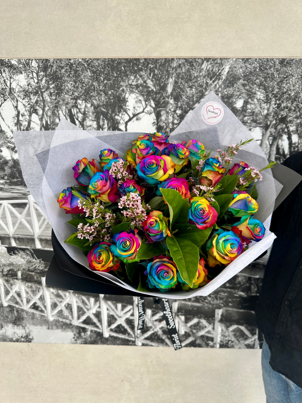 Rainbow Roses - Sydney Only