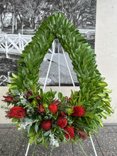 Load image into Gallery viewer, Laurel Anzac / Memorial Wreath
